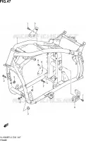 FRAME for Suzuki INTRUDER 1500 2013