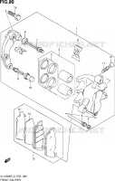 FRONT CALIPER for Suzuki INTRUDER 1500 2013