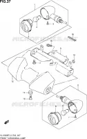 FRONT TURN LAMP for Suzuki INTRUDER 1500 2013