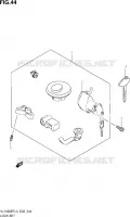 LOCK SET (VL1500BTL3 E19) for Suzuki INTRUDER 1500 2013