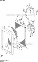 RADIATOR for Suzuki INTRUDER 1500 2013
