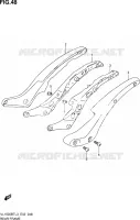 REAR FRAME for Suzuki INTRUDER 1500 2013