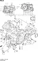 CRACKCASE COVER for Suzuki INTRUDER 800 2014