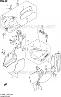 FAIRING (VL800BL4 E02) for Suzuki INTRUDER 800 2014