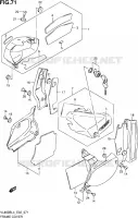 FAIRING (VL800BUEL4 E19) for Suzuki INTRUDER 800 2014