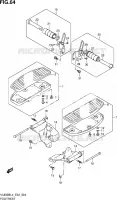 FOOTREST for Suzuki INTRUDER 800 2014