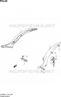 FRAME BRACE for Suzuki INTRUDER 800 2014