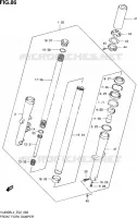 FRONT FORK for Suzuki INTRUDER 800 2014