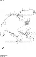 FUEL EVAP SYSTEM for Suzuki INTRUDER 800 2014