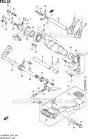 GEAR SHIFTING ASSY for Suzuki INTRUDER 800 2014