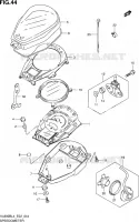 SPEEDOMETER (VL800BL4 E19) for Suzuki INTRUDER 800 2014