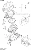 SPEEDOMETER (VL800BUEL4 E19) for Suzuki INTRUDER 800 2014