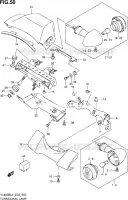 TJRN SIGNAL LAMP (VL800BL4 E19) for Suzuki INTRUDER 800 2014