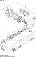 DRIVESHAFT for Suzuki INTRUDER 1800 2013