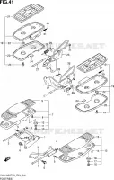 FOOTREST for Suzuki INTRUDER 1800 2013