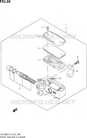 FR. MASTER CYLINDER for Suzuki INTRUDER 1800 2013