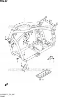 FRAME for Suzuki INTRUDER 1800 2013
