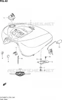 FUEL TANK for Suzuki INTRUDER 1800 2013