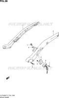 REAR FRAME for Suzuki INTRUDER 1800 2013