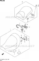 SEAT for Suzuki INTRUDER 1800 2013