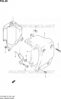 SIDE LOWER COVER for Suzuki INTRUDER 1800 2013