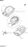 SPEEDOMETER for Suzuki INTRUDER 1800 2013