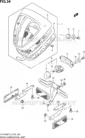 TAIL LIGHT ASSY for Suzuki INTRUDER 1800 2013