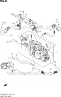 THROTTLE BODY for Suzuki INTRUDER 1800 2013