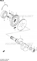CRANK BALANCER for Suzuki INTRUDER 1800 2013