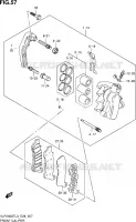 FRONT CALIPER for Suzuki INTRUDER 1800 2013