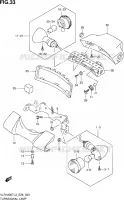 TJRN SIGNAL LAMP for Suzuki INTRUDER 1800 2013