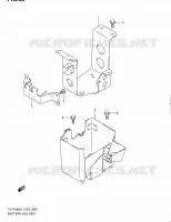 BATTERY BOX   TOOLS for Suzuki INTRUDER 1800 2011
