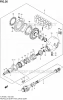 DRIVESHAFT for Suzuki INTRUDER 1800 2011