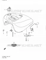 FUEL TANK (VLR1800L1 E19) for Suzuki INTRUDER 1800 2011