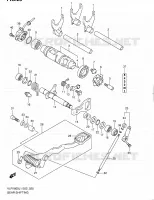GEAR SHIFTING ASSY for Suzuki INTRUDER 1800 2011