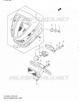 REAR LAMP (VLR1800TL1 E02) for Suzuki INTRUDER 1800 2011
