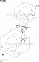 SEAT (VLR1800TL1 E02) for Suzuki INTRUDER 1800 2011