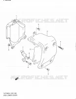 SIDE LOWER COVER for Suzuki INTRUDER 1800 2011