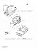SPEEDOMETER (VLR1800TL1 E24) for Suzuki INTRUDER 1800 2011