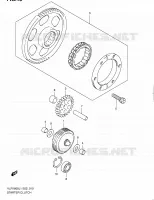 STARTER MOTOR CLUTCH for Suzuki INTRUDER 1800 2011