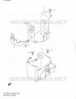BATTERY BOX   TOOLS for Suzuki BOULEVARD 1800 2011