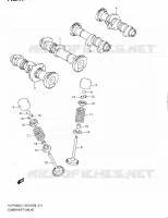 CAMSHAFT   VALVES for Suzuki BOULEVARD 1800 2011