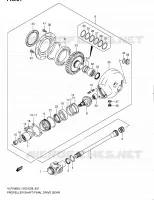DRIVESHAFT for Suzuki BOULEVARD 1800 2011
