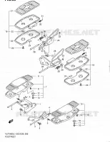 FOOTREST (VLR1800TL1 E33) for Suzuki BOULEVARD 1800 2011
