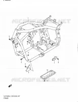 FRAME for Suzuki BOULEVARD 1800 2011