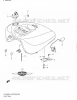 FUEL TANK (VLR1800L1 E33) for Suzuki BOULEVARD 1800 2011