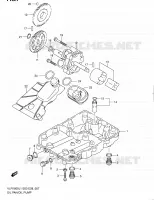 OIL PAN   OIL PUMP for Suzuki BOULEVARD 1800 2011