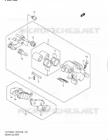 REAR CALIPER for Suzuki BOULEVARD 1800 2011