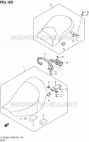 SEAT (VLR1800L1 E03) for Suzuki BOULEVARD 1800 2011