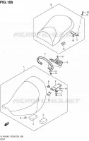 SEAT (VLR1800L1 E28) for Suzuki BOULEVARD 1800 2011